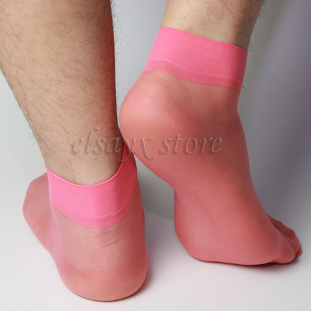 Mens Sheer Nylon Socks 105